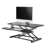 Neomounts NS-WS300BLACK Sit-Stand Desktop Workstation, 17 kg, 11 - 51 cm, Black | NS-WS300BLACK | 8717371447120