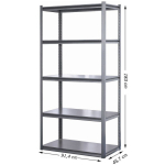 Ladustamisriiul Makita 183x91x45cm 200kg | 4772013241300 | 4772013241300
