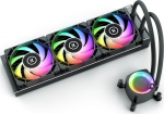 EK Water Blocks EK-Nucleus AIO CR360 Lux D-RGB AiO Wasserk&uuml;hlung - 360mm, Black | 8237090 | 3831109851685