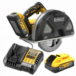 DEWALT PILARKA TAR. DO METALU 18V DCS383H2-QW 184/67mm 2x5,0Ah PS | DCS383H2-QW | 5035048808108