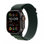 Watch Apple Watch Ultra 2 (2024) LTE 49mm Black Titanium Case with Alpine Loop M - Dark Green | MX4R3NF/A | 195949584114