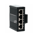 Switch Exsys EX-62021PoE-P 5-portowy przemysłowy mikroprzełącznik Gigabit z funkcją Pass-Through, niezarządzalny | 4718359620287 | 4718359620287