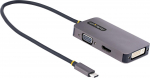 StarTech USB-C dokk (118-USBC-HDMI-VGADVI) | 118-USBC-HDMI-VGADVI | 0065030895583