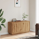vidaXL Komoda, dąb artisan, 102x35x55 cm | 857140 | 8721158443892