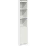 Komoda biała 37,5x35x180 cm Drewno klejone | 861670 | 8721158705891