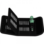 Wera Kraftform Kompakt 62, 1/4" (inkl. Steckgriff, mit Falttasche) | 05059297001 | 4013288096302
