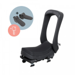 Urban Iki URBAN IKI Siedzenie junior na bagażnik BLACK/BLACK SET key lock | U-228406 | 4511890228406