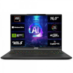 MSI Stealth A16 AI+ A3XWHG-044 Ryzen AI 9 HX 370 32GB/2TB SSD 16" QHD+ RTX5070Ti Win11 | 0015FL-044 | 4711377315050