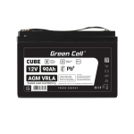 Green Cell Green Cell Cube AGM VRLA IP54 12V 90Ah hooldusvaba aku haagissuvilale, p&auml;ikesepaneelidele, paadile | AGM12V90AH-J | 5904326375734