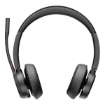 K&otilde;rvaklapid Poly mikrofoniga Voyager 4320 UC Stereo USB-A +BT700 USB-A adapter +laadimisalus Black | 77Y99AA