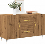 vidaXL Komoda, dąb artisan, 100x36x60 cm | 857317 | 8721158445582