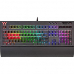 Klaviatuur Thermaltake Premium X1 RGB Cherry MX Silver (KB-TPX-SSBRUS-01) | KB-TPX-SSBRUS-01 | 4711246871236