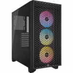 Corsair 3000D Airflow RGB, PC-Geh&auml;use, Midi-Tower, ATX, Tempered Glass - Black | CC-9011255-WW | 840006610854