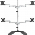 StarTech Stojak biurkowy na 4 monitory do 32" (ARMQUADSS) | ARMQUADSS | 0065030879903