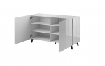 Cama sideboard 2D REJA white gloss/white gloss | REJA 2D BI | 5903815005404
