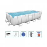 Bestway Basen stelażowy Power Steel 488x244cm (56670) | 92824 | 6942138987249