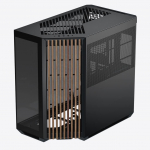 APNX V1 PC-Geh&auml;use, Midi-Tower, ATX, Tempered Glass - Holz, Black | APCM-VI01103.11 | 4711099479559