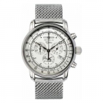 Zegarek Zeppelin Zegarek Zeppelin 100 Jahre 7680M-1 Quarz srebrny | ZE-7680M-1 | 4041338768060