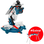 Bosch Powertools Kombinationss&auml;ge GTM 12 JL + Arbeitstisch GTA 2600, Kapp-und Gehrungss&auml;ge (blau/silber, 1.800 Watt) | 0615990EU2 | 3165140723664