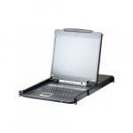 Konsola KVM Aten ATEN KVM 8 port LCD LED 19'' + keyboard + touchpad USB-PS/2, IP Admin - CL5708IN-ATA-AG | CL5708IN-ATA-AG | 4719264645617