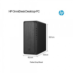 HP OmniDesk M02-0176ng (Black, ohne Betriebssystem) | BR4H5EA#ABD | 0199251501197