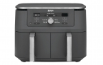 Ninja MAX 6-in-1 Dual Zone Hei&szlig;luftfritteuse DZ400EU (Gray, 2.470 Watt, 2 K&ouml;rbe je 4,75 Liter) | DZ400EU | 622356322676