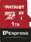 Karta Patriot EP Express MicroSDXC 1 TB Class 10 UHS-I/U3 V30 (PEF1TEPEXMCX) | PEF1TEPEXMCX | 4711378430875