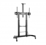 Stojak pod TV z regulacją wysokości mobilny 60-100 cali | TVS-100T-02 | 8716309129060