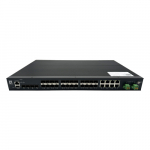 Switch LevelOne LevelOne Switch  28x GE IGU-2872  4x2.5GbE, 16x1.25GbE SFP | IGU-2872 | 4015867238608