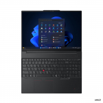 Laptop Lenovo ThinkPad E16 G3 AMD | Czarny | 16 " | IPS | WUXGA | 1920 x 1200 pikseli | Anti-glare | AMD Ryzen 7 | 250 | 16 GB | SODIMM DDR5 | Solid-state drive capacity 512 GB | AMD Radeon 780M Graphics | Windows 11 Pro | 802.11ax | Bluetooth wersja ...