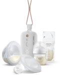 Rinnapump Philips Avent SCF543/11 k&auml;ed-vabad &uuml;he kogumiskannuga + beebipudel 125ml + 25 rinnapiima kotti White | SCF543/11 | 8720689039161