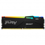 Pamięć Kingston Fury Beast RGB, DDR5, 32 GB, 6000MHz, CL30 (KF560C30BBEAK2-32) | KF560C30BBEAK2-32 | 740617342895