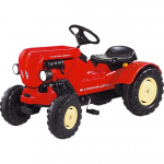Simba-Dickie Porsche Diesel Junior traktor Red | 800056560 | 4004943565608
