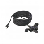 BACHMANN Pikendusjuhe 3G1,5mm2 Black, 5m, 3x, H07RN-F kumm/neopreen 3-kohaline | 19.07.0562 | 4016514000814