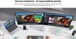 Orico do MacMini M4 USB-C 10 Gbps | slot na M.2 NVMe | metalowa | M49P-EU-SV-BP | 6942227138835
