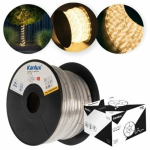 Valguskaabel GIVRO LED 50M-WW 2W/M 110lm/m 3000K IP65 rull 50m UV-kindel l&auml;biv toide 38574 | 38574 | 5905339385741