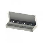 Teleg&auml;rtner Teleg&auml;rtner patch panel MPD24 HS-K, Cat 6A ISO IEC, 24-port, surface, pure white RAL 9010 - J02023A0053 | J02023A0053 | 4018359446352