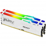 Kingston FURY Beast EXPO/DDR5/64 GB/6400 MHz/CL32/2&times;32 GB/RGB/biela | 203800203 | 740617342970