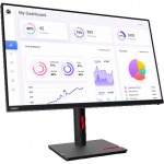 Lenovo ThinkVision T32p-30 (80 cm (32 Zoll), Black, UltraHD/4K, IPS, 60Hz) | 63D2GAT1EU | 0196801203211