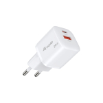 Equip Ladeger&auml;t 2Port USB-C PD3.0/USB-A GaN 25St.20W  &Uuml;SS ws | 245536 | 4015867245170