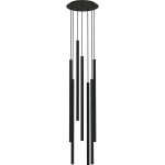 Ripplamp Nowodvorski LASER 7667 metallist kaskaad elutuppa must | 65611-uniw | 5903139766791
