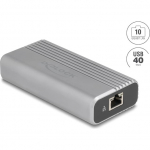 DELOCK USB 40 Gbps USB-C Netzwerk Adapter 10GbE 1xRJ45 | 64349 | 4043619643493