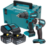 Elektrit&ouml;&ouml;riistade komplekt Makita Combo 18V DDF490+DTD153 2*5.0AH | 1110003945396 | 1110003945396