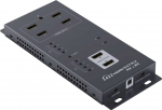 PremiumCord PremiumCord HDMI matrix switch 4:2 s audiem, rozli&scaron;en&iacute; 4Kx2K | .K-KHSWIT42C | 8592220017064