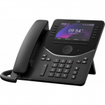 Telefon Cisco Cisco Desk Phone 9861 - VoIP-Telefon - mit Trusted Platform Module (TPM) 2.0 mit Rufnummernanzeige/Anklopffunktion - IEEE 802.11a/b/g/n/ac (Wi-Fi) / Bluetooth 5.2 LE - SIP, RTCP, RTP, SRTP, SDP - 130 lines - Carbon Black | DP-9861-K9= | ...