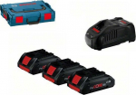 Bosch Akumulatr 18V 3x4.0Ah Gba Procore+ładowarka Gal 1880CV+L-BOXX 102 (B0615990L1R) | 0615990L1R | 3165140981361