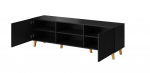 Cama RTV cabinet PAFOS 150x42x52 Black matt | PAFOS RTV150 CZ | 5903815006609