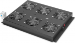 DIGITUS Dachl&uuml;ftereinheit   Unique     6 L&uuml;fter schw. | DN-19 FAN-6-SRV-B | 4016032332862