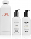 Balmain Professionaalse komplekt: Argaania&otilde;liga juuksepalsam, niisutav, 300 ml + juuksepalsam, niisutav, 300 ml + Muse Du Printemps, terasest veepudel, valge naistele | 8720791757250 | 8720791757250