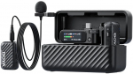 Juhtmevaba ja juhtmega mikrofon BOYA BOYAMIC 2-01 2.4GHz, tehisintellektiga m&uuml;rasummutus kahe vastuv&otilde;tja ja &uuml;he saatjaga (Type-C) Black EU | BOYAMIC-2-01 | 6977490710648